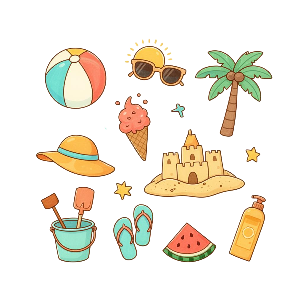 Summer holiday essentials